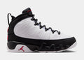 Air Jordan 9 Retro Space Jam Grade School Lifestyle Shoes (White/True Red/Black)
