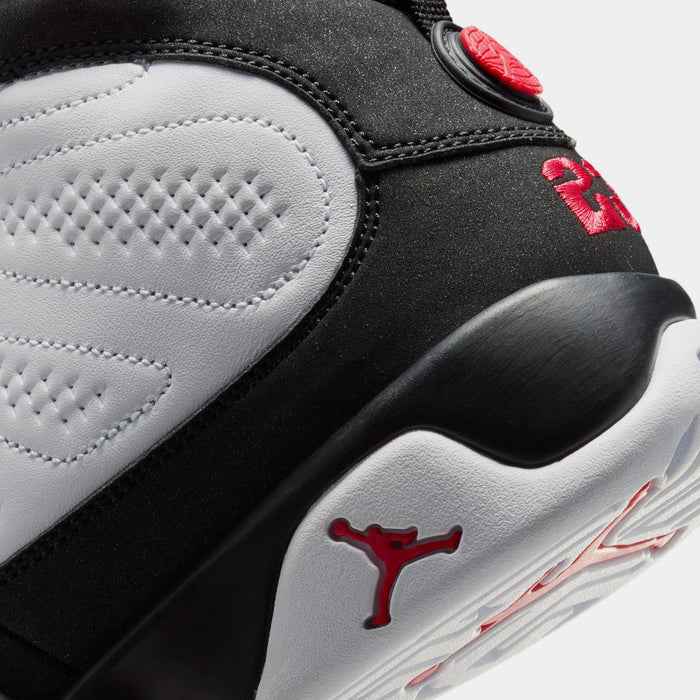 Air Jordan 9 Retro Space Jam Grade School Lifestyle Shoes (White/True Red/Black)