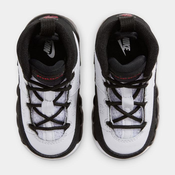 Air Jordan 9 Retro Space Jam Infant Toddler Lifestyle Shoes (White/True Red/Black)