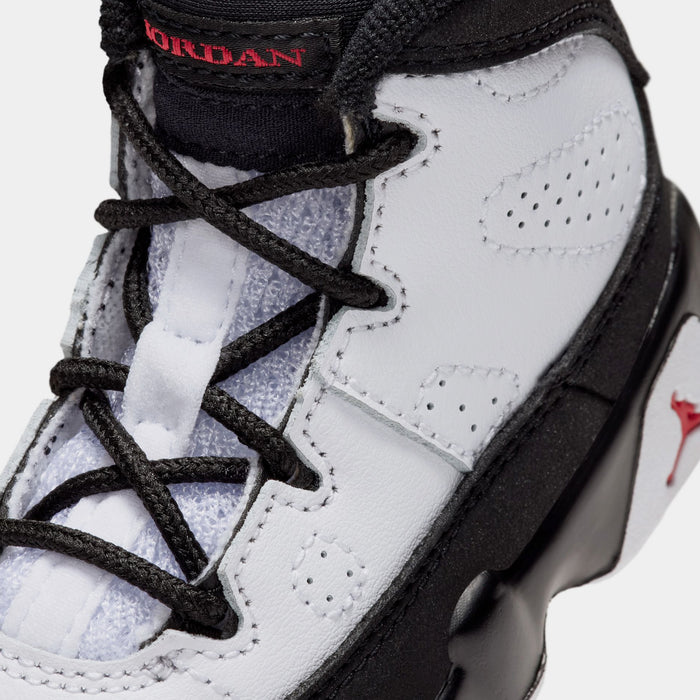 Air Jordan 9 Retro Space Jam Infant Toddler Lifestyle Shoes (White/True Red/Black)