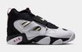 Air Diamond Turf II Mens Basketball Shoes (Black/White/Fire Red/Metallic Gold)