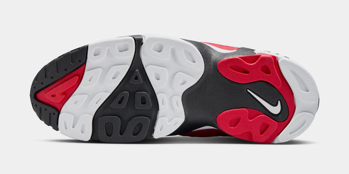Air Diamond Turf II Prime Red Mens Basketball Shoes (Prime Red/White/Black/Metallic Gold)