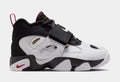 Air Diamond Turff II Preschool Basketball Shoes (Black/White/Fire Red/Metallic Gold)