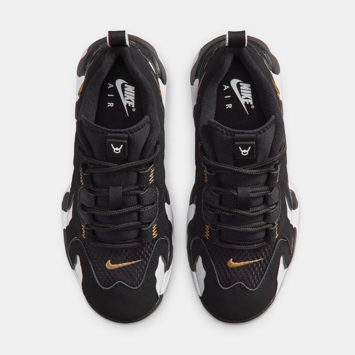 Air DT Max 96 Low Grade School Basketball Shoes (Black/Metallic Gold/White)