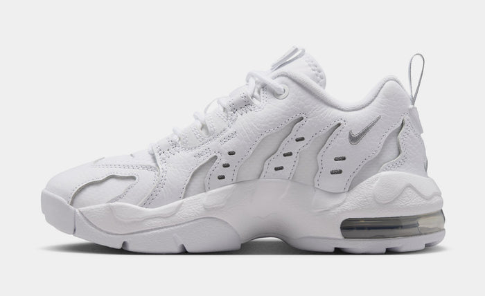 Air DT Max 96 Low Grade School Basketball Shoes (White/Metallic Silver)