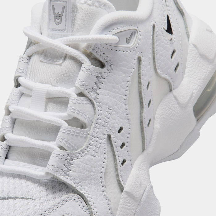 Air DT Max 96 Low Grade School Basketball Shoes (White/Metallic Silver)