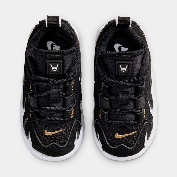 Air DT Max 96 Low Infant Toddler Basketball Shoes (Black/Metallic Gold/White)