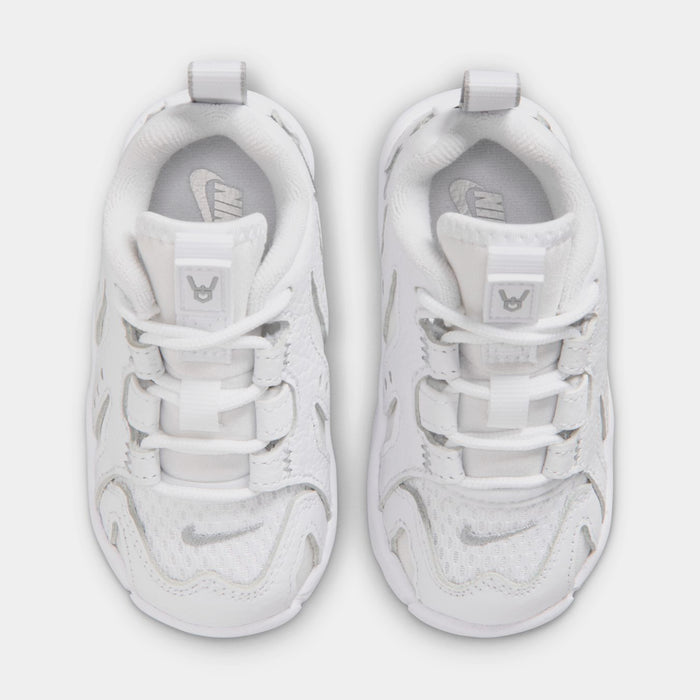 Air DT Max 96 Low Infant Toddler Basketball Shoes (White/Metallic Silver)