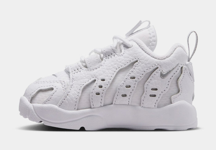 Air DT Max 96 Low Infant Toddler Basketball Shoes (White/Metallic Silver)