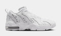 Air DT Max 96 Low Mens Basketball Shoes (White/Metallic Silver/White)