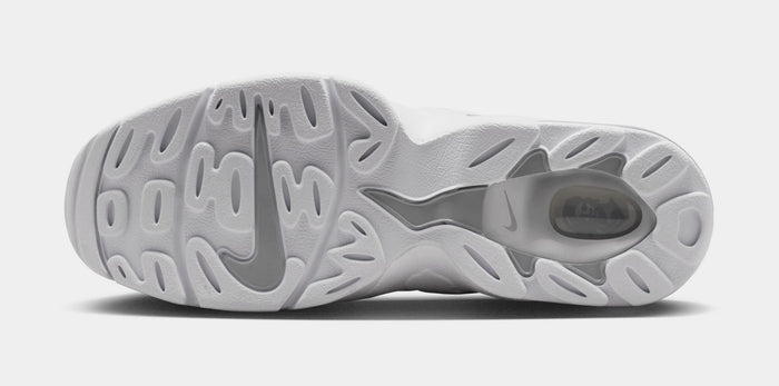 Air DT Max 96 Low Mens Basketball Shoes (White/Metallic Silver/White)