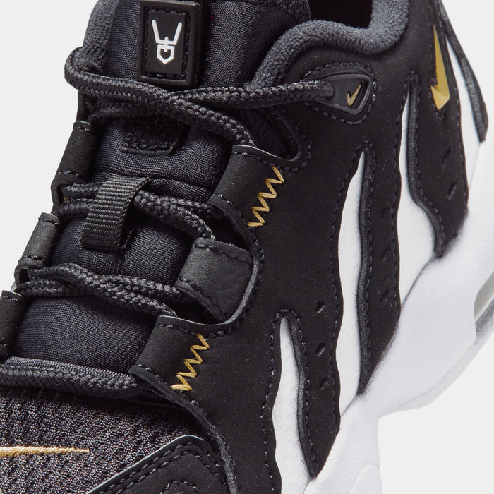 Air DT Max 96 Low Preschool Basketball Shoes (Black/Metallic Gold/White)