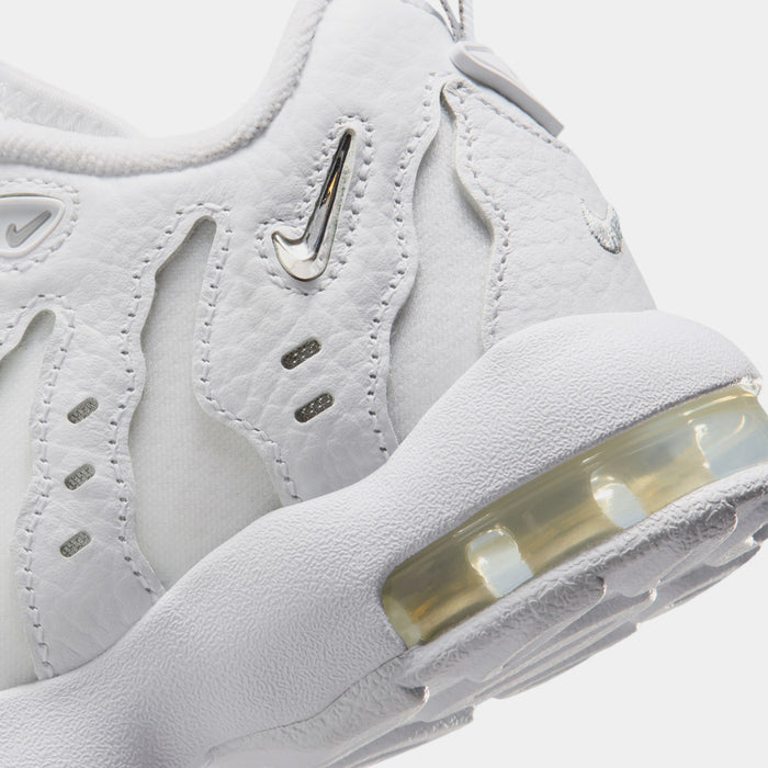 Air DT Max 96 Low Preschool Basketball Shoes (White/Metallic Silver)