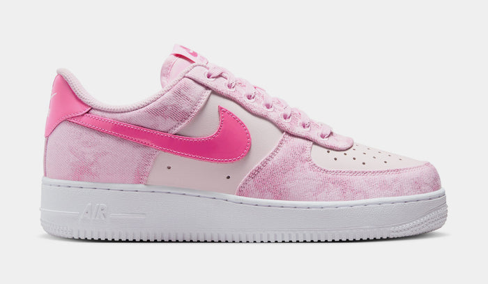 Air Force 1 '07 Denim Womens Lifestyle Shoes (Pink Foam/Pearl Pink/White/Pinksicle)