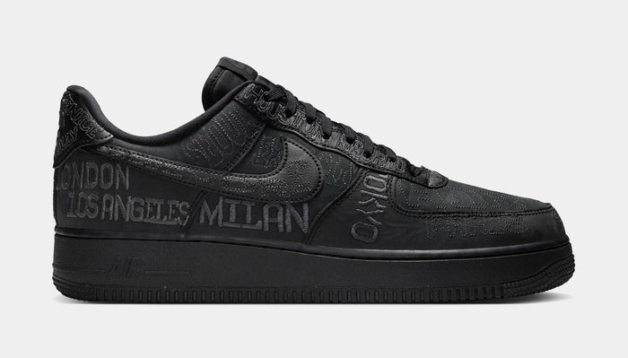 Air Force 1 '07 LV8 Mens Lifestyle Shoes (Black/Black/Anthracite)
