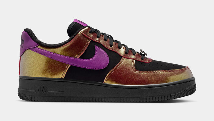 Air Force 1 '07 LV8 Mens Lifestyle Shoes (Black/Bold Berry)