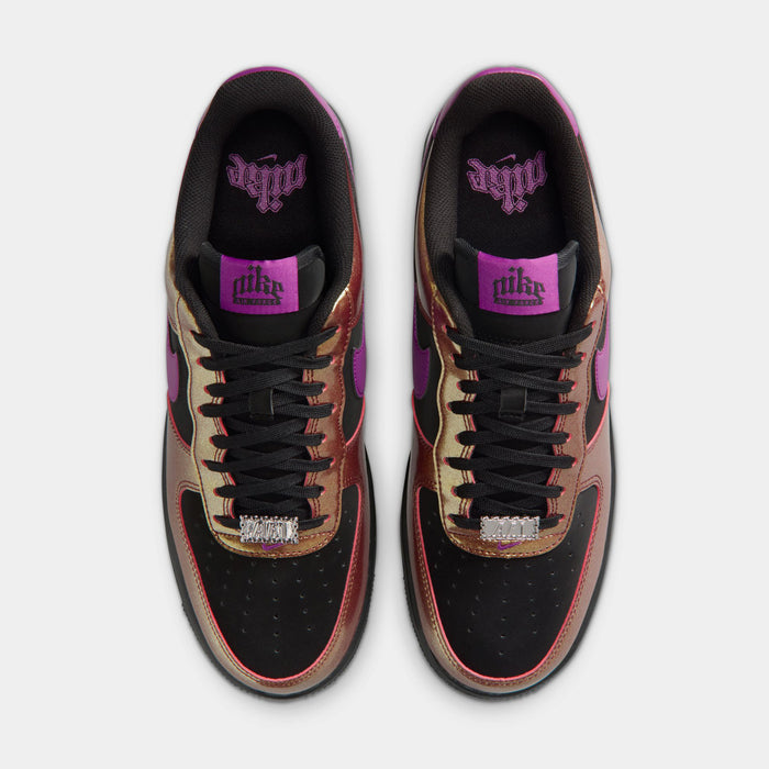 Air Force 1 '07 LV8 Mens Lifestyle Shoes (Black/Bold Berry)