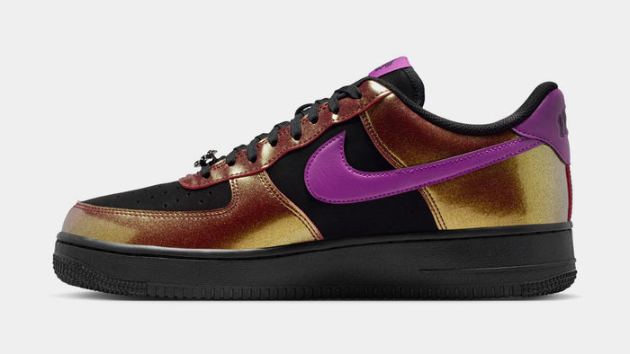 Air Force 1 '07 LV8 Mens Lifestyle Shoes (Black/Bold Berry)