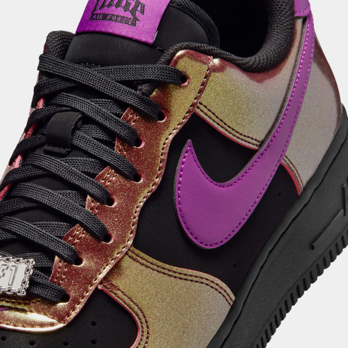 Air Force 1 '07 LV8 Mens Lifestyle Shoes (Black/Bold Berry)