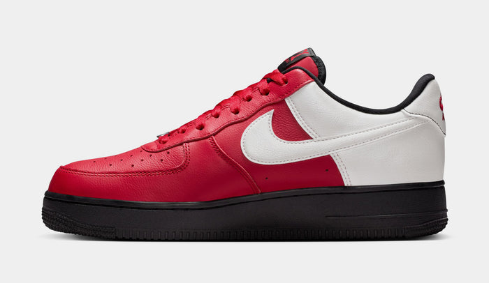Air Force 1 '07 LV8 Mens Lifestyle Shoes (Gym Red/Black/Summit White)