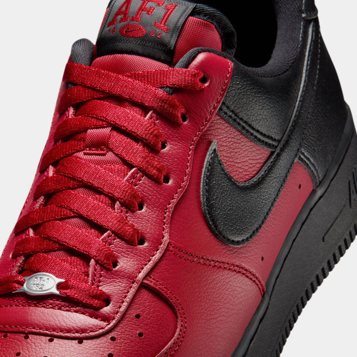 Air Force 1 '07 LV8 Mens Lifestyle Shoes (Gym Red/Black/Summit White)