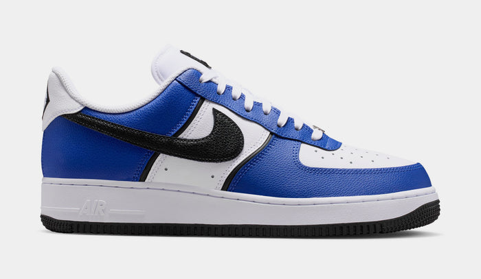 Air Force 1 '07 LV8 Mens Lifestyle Shoes (Old Royal/Black/White/Metallic Silver)