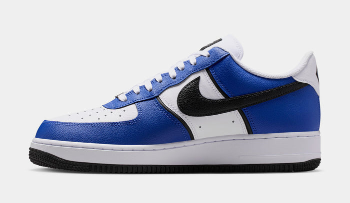 Air Force 1 '07 LV8 Mens Lifestyle Shoes (Old Royal/Black/White/Metallic Silver)