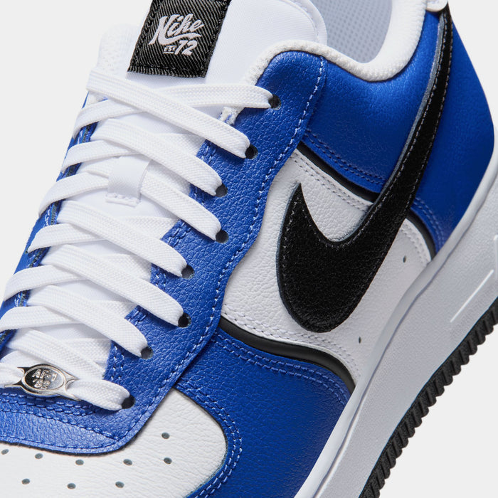 Air Force 1 '07 LV8 Mens Lifestyle Shoes (Old Royal/Black/White/Metallic Silver)