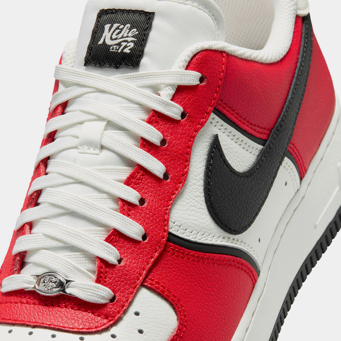 Air Force 1 '07 LV8 Mens Lifestyle Shoes (University Red/Black/Sail)