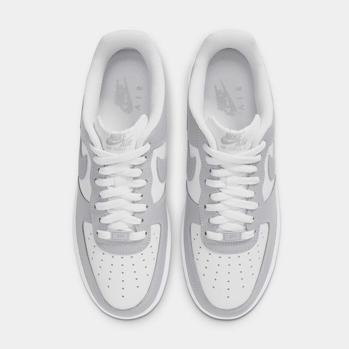 Air Force 1 '07 Mens Lifestyle Shoes (White/Light Smoke Grey/White/Light Smoke Grey)