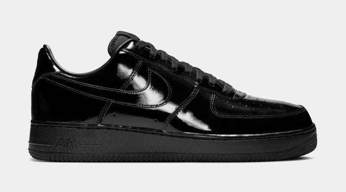 Air Force 1 '07 Patent Leather Mens Lifestyle Shoes (Black/Black/Black)