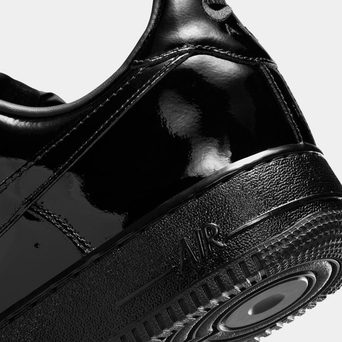 Air Force 1 '07 Patent Leather Mens Lifestyle Shoes (Black/Black/Black)