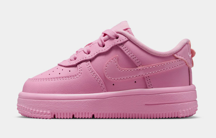 Air Force 1 Florette Infant Toddler Lifestyle Shoes (Pink Rise/Pink Rise/Pink Foam)