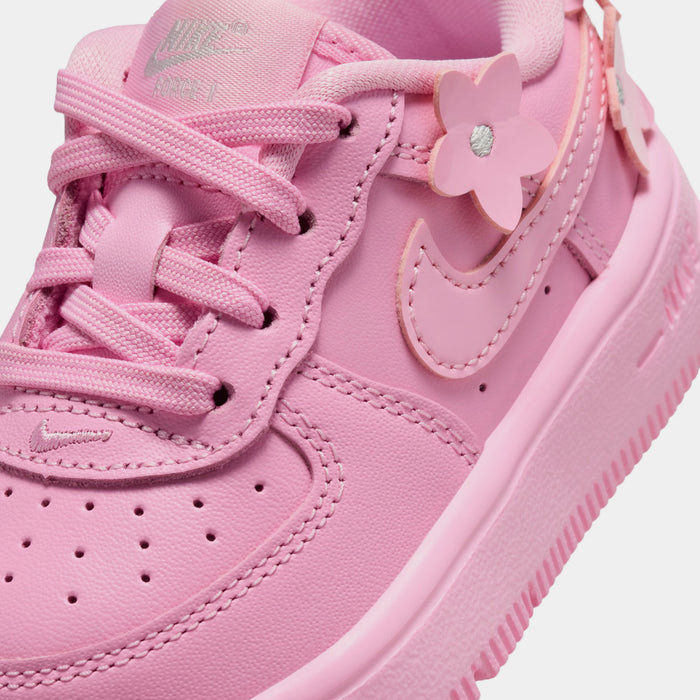Air Force 1 Florette Infant Toddler Lifestyle Shoes (Pink Rise/Pink Rise/Pink Foam)