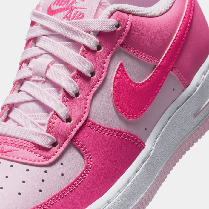 Air Force 1 Low Grade School Lifestyle Shoes (Pinksicle/Hyper Pink/Pink Foam/White)