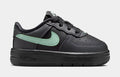 Air Force 1 Low Infant Toddler Lifestyle Shoes (Black/Arctic Green/Anthracite)