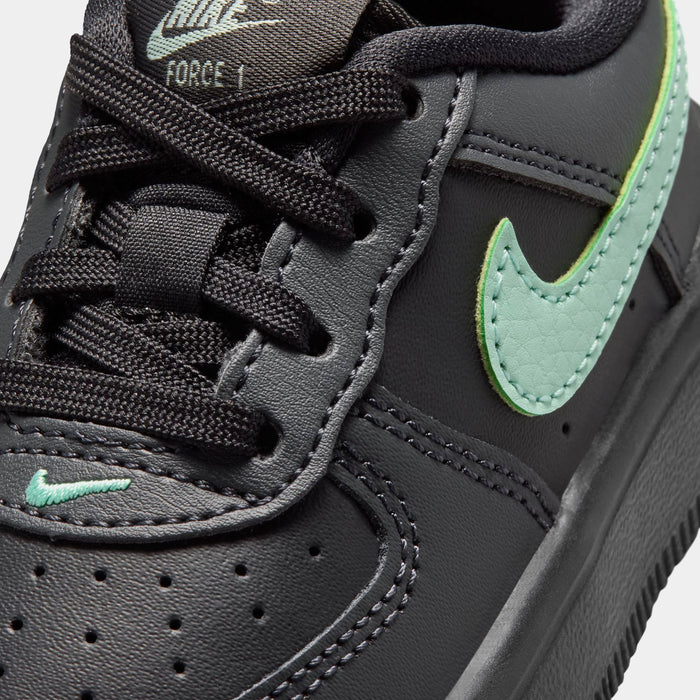 Air Force 1 Low Infant Toddler Lifestyle Shoes (Black/Arctic Green/Anthracite)