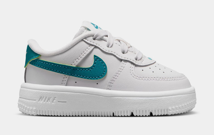 Air Force 1 Low Infant Toddler Lifestyle Shoes (Sail/Sesame/Bleached Turquoise/Multi-Color)