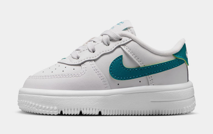 Air Force 1 Low Infant Toddler Lifestyle Shoes (Sail/Sesame/Bleached Turquoise/Multi-Color)