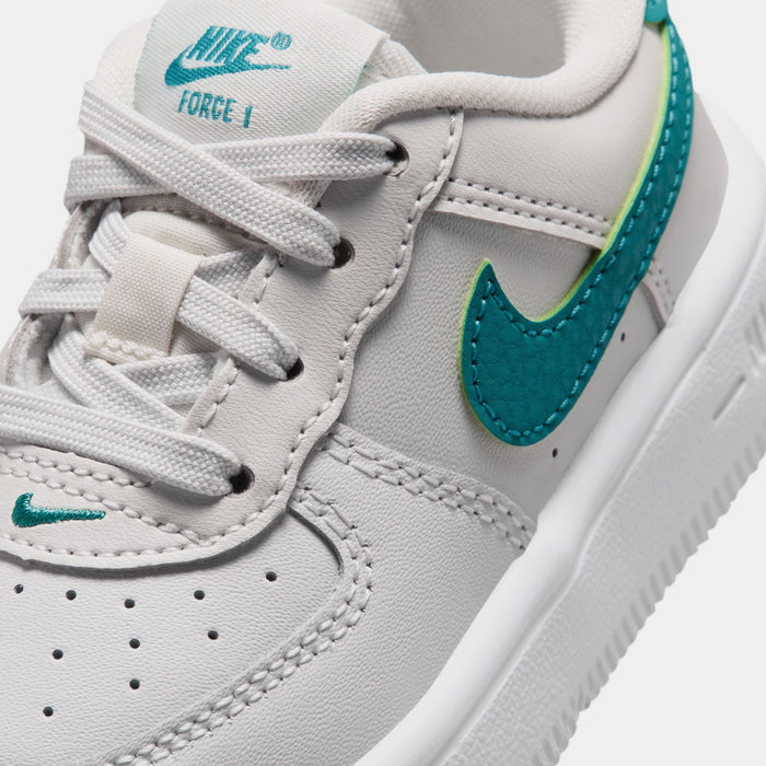 Air Force 1 Low Infant Toddler Lifestyle Shoes (Sail/Sesame/Bleached Turquoise/Multi-Color)