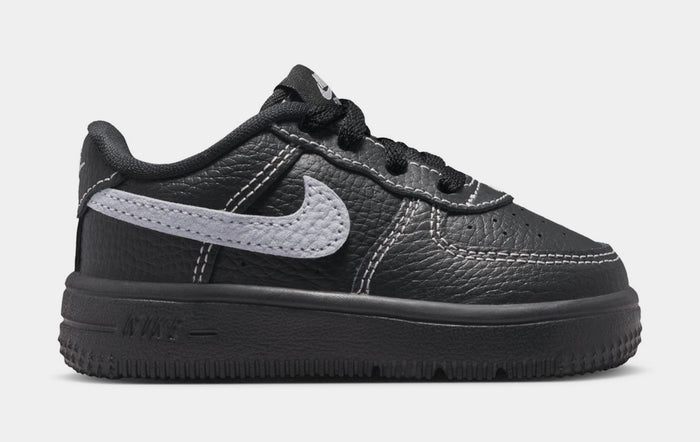 Air Force 1 Low LV8 3 Infant Toddler Lifestyle Shoes (Black/Wolf Grey/Black/Black)