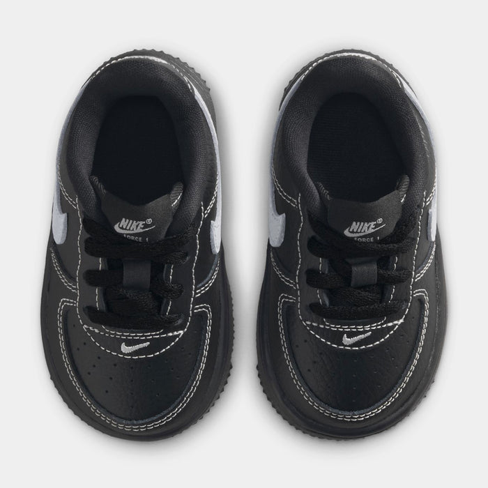 Air Force 1 Low LV8 3 Infant Toddler Lifestyle Shoes (Black/Wolf Grey/Black/Black)