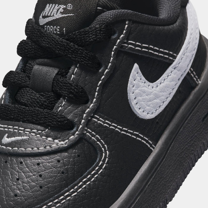 Air Force 1 Low LV8 3 Infant Toddler Lifestyle Shoes (Black/Wolf Grey/Black/Black)