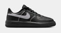 Air Force 1 Low LV8 3 Preschool Lifestyle Shoes (Black/Black/Black/Wolf Grey)