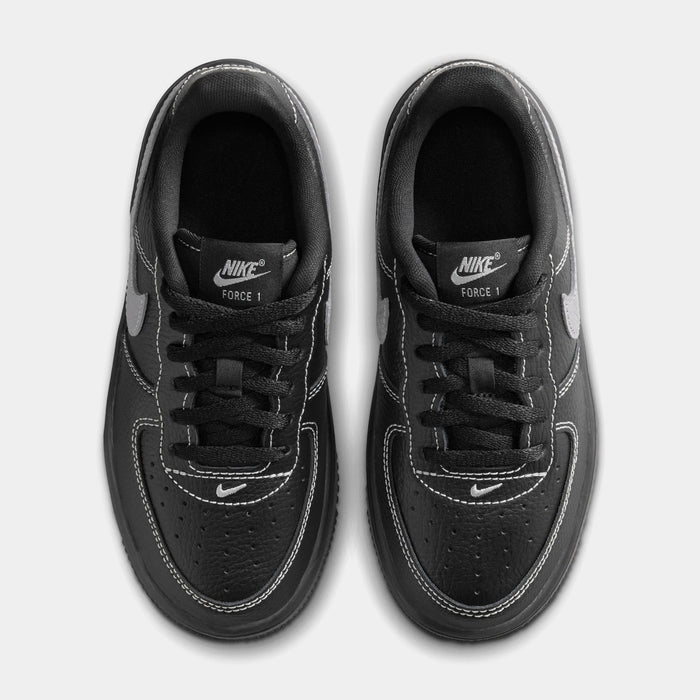 Air Force 1 Low LV8 3 Preschool Lifestyle Shoes (Black/Black/Black/Wolf Grey)