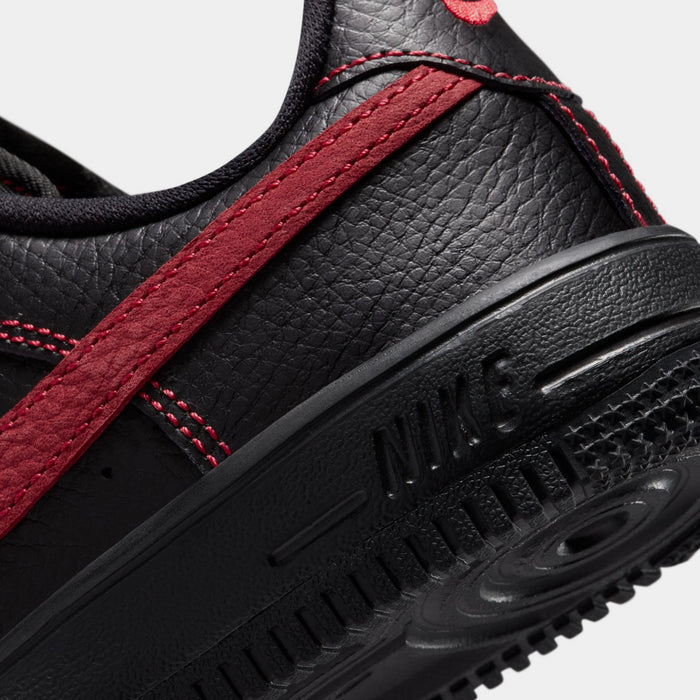 Air Force 1 Low LV8 3 Preschool Lifestyle Shoes (Black/Univetrsity Red/Black/Black)