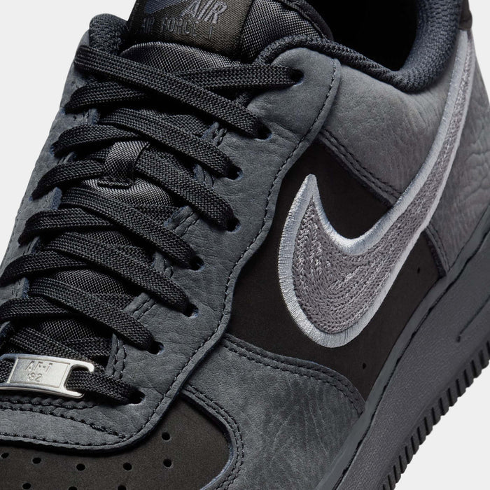 Air Force 1 Low Mens Lifestyle Shoes (Black/Smoke Grey/Dark Smoke Grey)