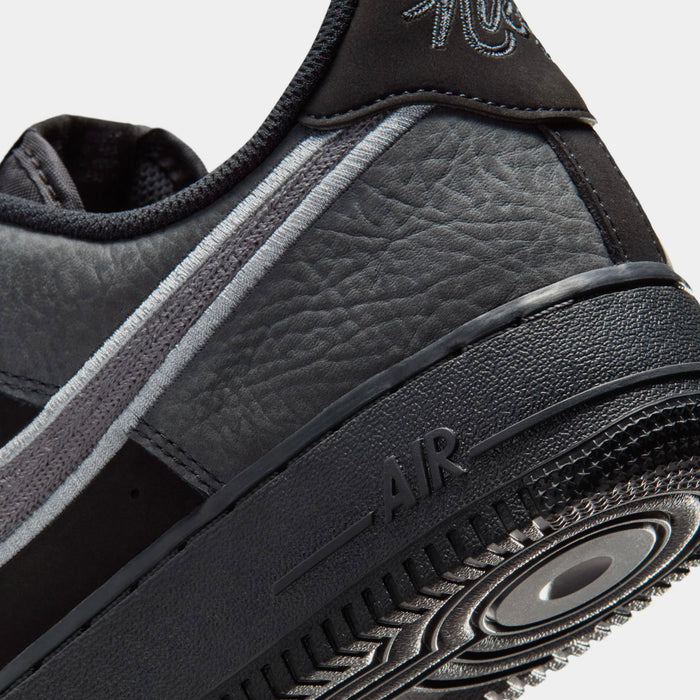 Air Force 1 Low Mens Lifestyle Shoes (Black/Smoke Grey/Dark Smoke Grey)