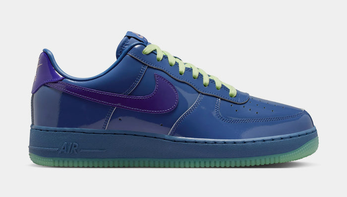 Air Force 1 Low Patent Mens Lifestyle Shoes (Mystic Navy/Grape Ice/Light Violet Ore)