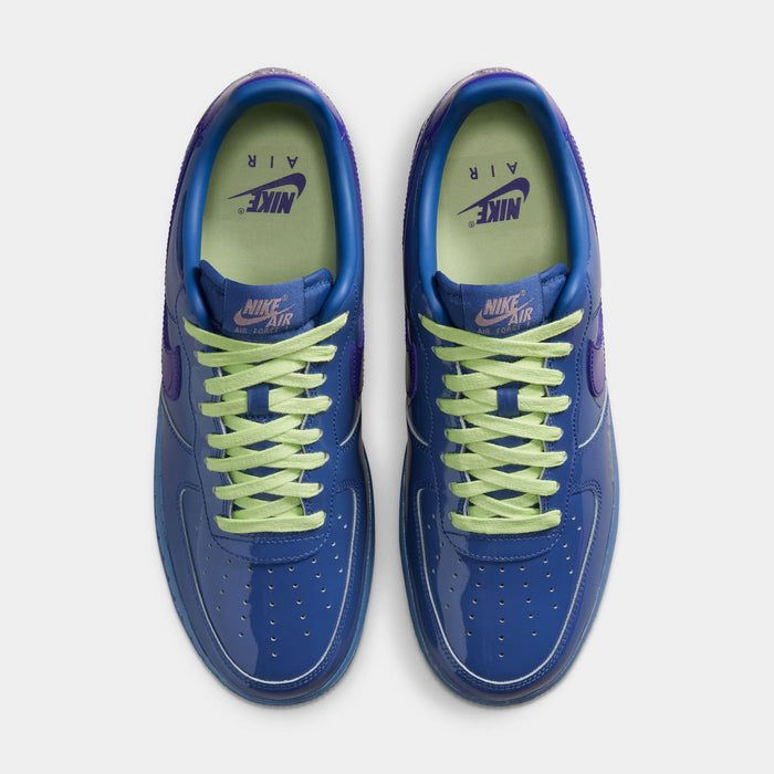Air Force 1 Low Patent Mens Lifestyle Shoes (Mystic Navy/Grape Ice/Light Violet Ore)